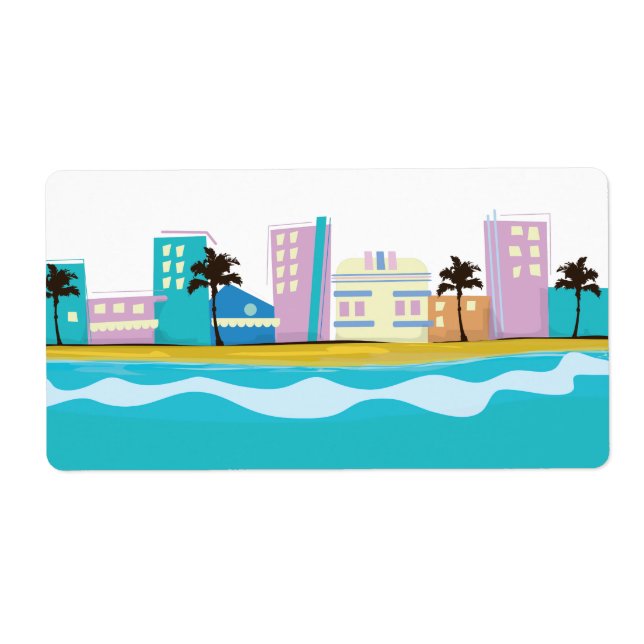 Vintage 1980s Miami Poster (Front)