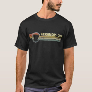 Vintage 1980s Style ARKANSAS CITY, AR T-Shirt