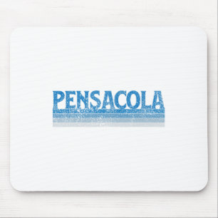Vintage 1980s Style Pensacola Florida _1  Mouse Mat