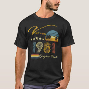 Vintage 1981 - 40th Birthday 40 years old T-Shirt