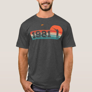 Vintage 1981 Clay Pigeon Birthday s Clay Pigeon T-Shirt
