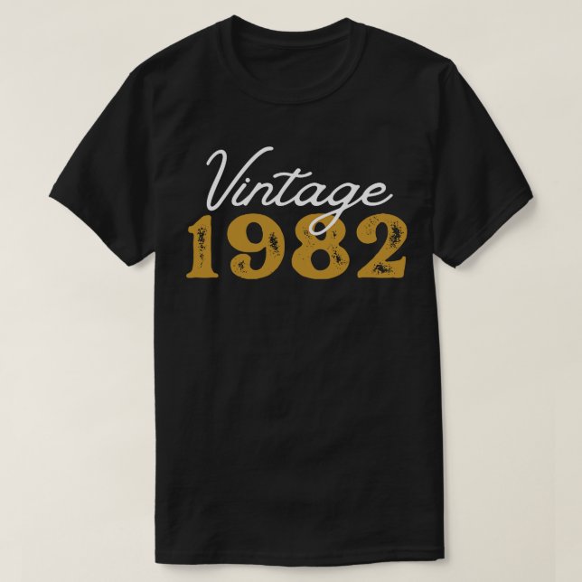 Vintage 1982 12 T-Shirt (Design Front)