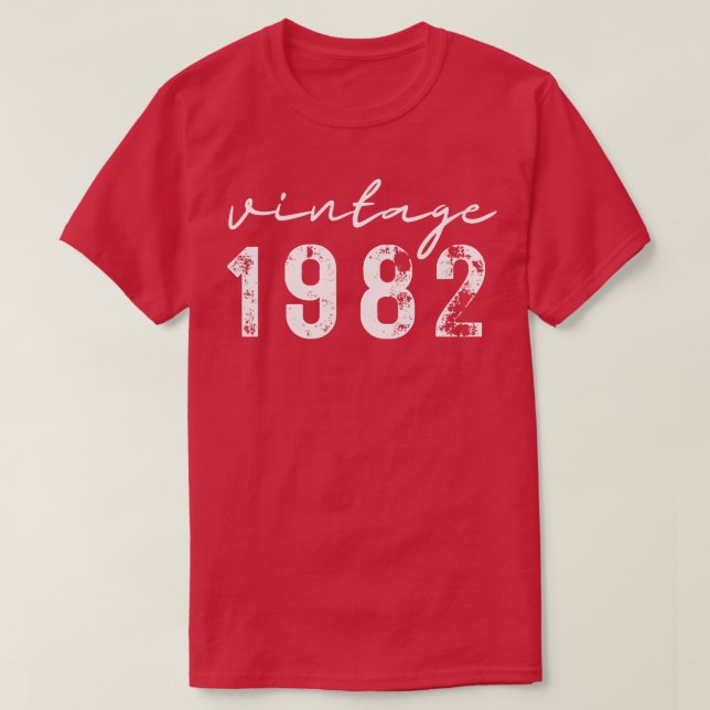 Vintage 1982 16 T-Shirt (Design Front)