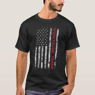 Vintage 1982 41st Birthday 41 Years Old US Flag T-Shirt