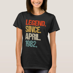 vintage 1982 41st birthday retro 41 years old T-Shirt
