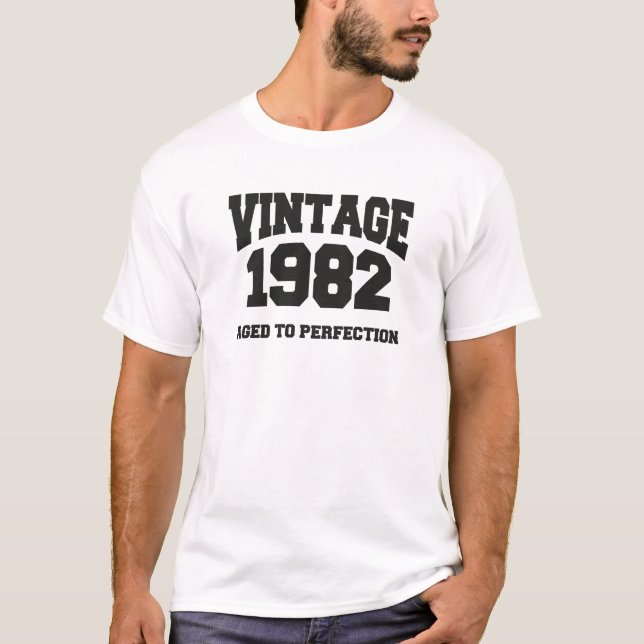 Vintage 1982 - Aged to perfection T-Shirt (Front)
