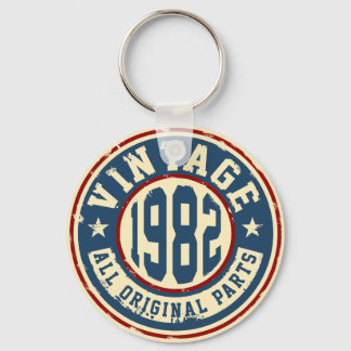 Vintage 1982 All Original Parts Key Ring