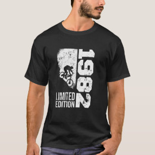 Vintage 1982 Birthday cycling MTB-Bicycles Mountai T-Shirt