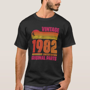 Vintage 1982  Original Parts 40th Birthday T-Shirt