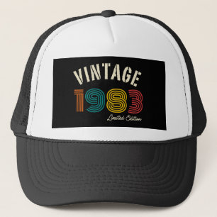 Vintage 1983 41st Birthday Trucker Hat