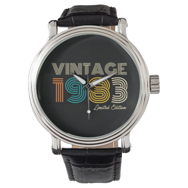 Vintage 1983 Limited Edition 40th Birthday  Watch (Front)