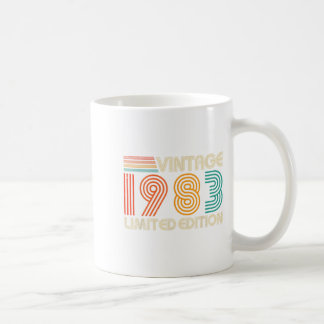 Vintage 1983 Limited Edition Clic 1983 Men Women V Coffee Mug