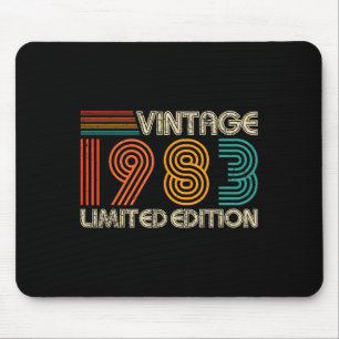 Vintage 1983 Limited Edition Clic 1983 Men Women V Mouse Mat
