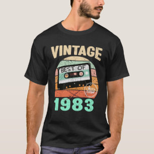 Vintage 1983 Vintage Cassette Tape Best of T-Shirt