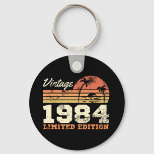 Vintage 1984 Limited Edition 40th Birthday Key Ring
