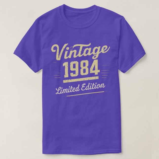 vintage 1984 limited edition T-Shirt (Design Front)