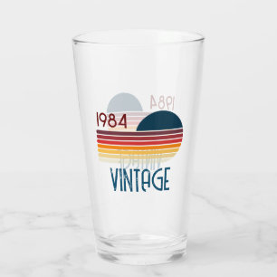 Vintage 1984 Retro Stripe Sun Glass