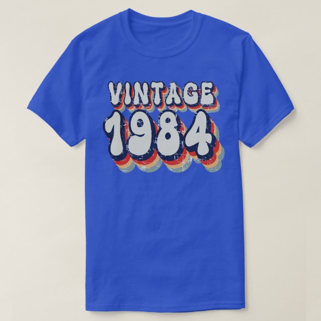 Vintage 1984 T-Shirt (Design Front)