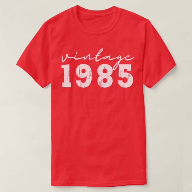 Vintage 1985 33 T-Shirt (Design Front)