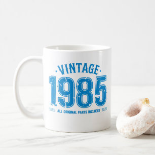 Vintage 1985 coffee mug
