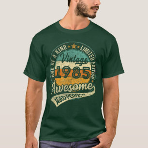Vintage 1985 Limited Edition 40 Year Old Gifts 40t T-Shirt
