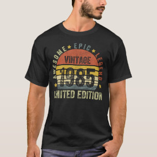 Vintage 1985 Limited Edition Awesome Epic Legend T-Shirt
