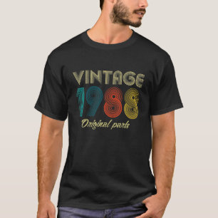 Vintage 1988 Retro 32nd Birthday Gifts T-Shirt