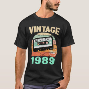 Vintage 1989 Vintage Cassette Best of T-Shirt