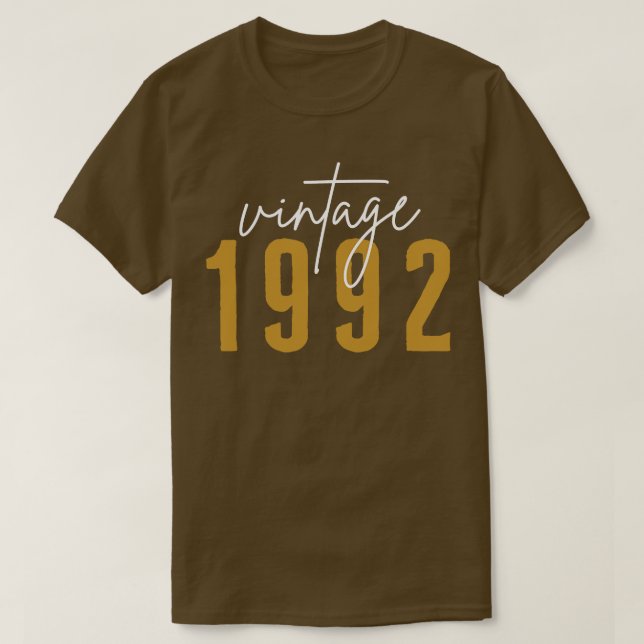 Vintage 1992 20 T-Shirt (Design Front)