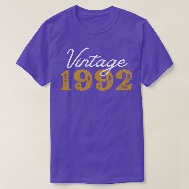 Vintage 1992 21 T-Shirt (Design Front)
