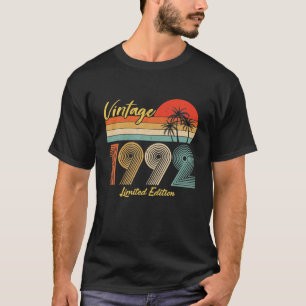Vintage 1992 30Th Birthday Gifts 30 Years Old T-Shirt