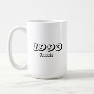 Vintage 1993 Classic Retro Design Coffee Mug