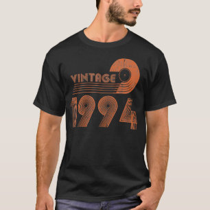Vintage 1994 Birthday Gift Retro Style T-Shirt