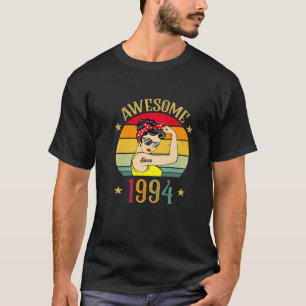 Vintage 1994 Birthday Gifts For Women 27 Year Old T-Shirt