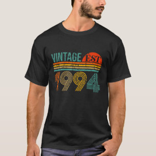 Vintage 1994 Made In 30 Birthday 30 Years Of Being T-Shirt