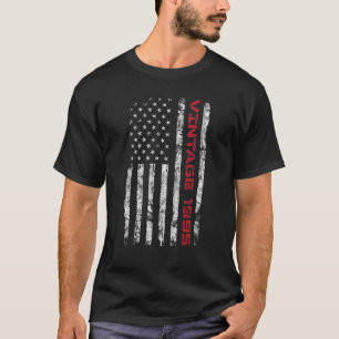 Vintage 1995 28th Birthday 28 Years Old US Flag T-Shirt