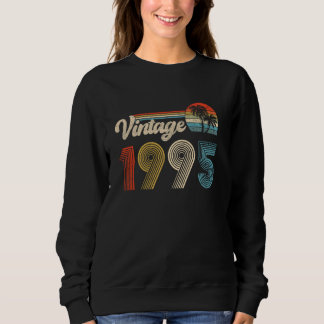 Vintage 1995 29th Birthday Funny Born In 1995 29 Y Sweatshirt