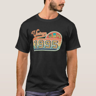 Vintage 1995 Birthday for Men Women Retro 90's T-Shirt