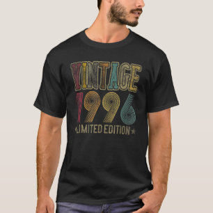 Vintage 1996 27th Birthday Retro 27 Years Old T-Shirt