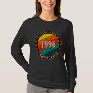 Vintage 1996 Original Parts Birthday T-Shirt