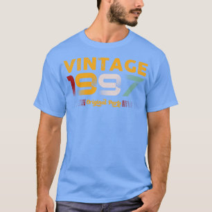 Vintage 1997 Original Parts Family Birthday Gift T-Shirt
