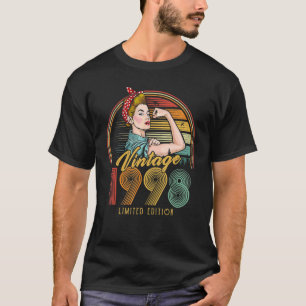 Vintage 1998 1998 24th Birthday 24 Years Old T-Shirt