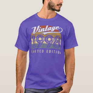 Vintage 1998 Limited Edition 24 Years Old 24th Bir T-Shirt
