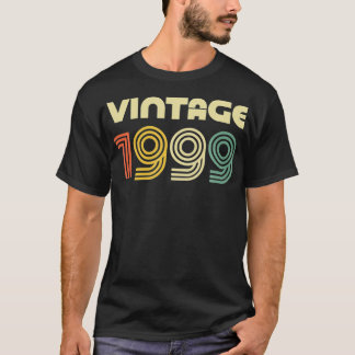 Vintage 1999  22nd Birthday Gift  T-Shirt