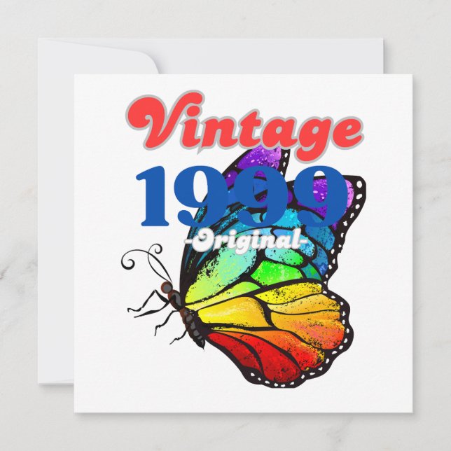 Vintage 1999: Original (Front)
