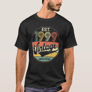 Vintage 1999 Retro 23 Years Of Being Awesome 23rd T-Shirt