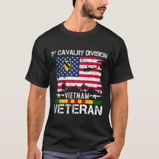 Vintage 1st Cavalry Division Vietnam Veteran T-Shirt