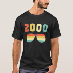 Vintage 2000 for Women Retro 2000 Birthday T-Shirt