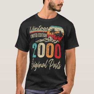 Vintage 2000  Original Parts 22nd Birthday T-Shirt