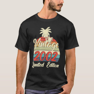Vintage 2002 19th Birthday  Limited Edition 19 Yea T-Shirt